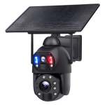 30W Dual-lens Wi-fi Solar PTZ Camera