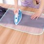 1/2/5/10PC Mesh Ironing Board Cover High Temperature Resistant Garment Cloth Heat Insulation Ironing Mesh Household Mesh Cloth Ironing Pad Ironing Net Heat Insulation Garment