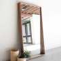 Jupiter Floor Leaning Mirror - Black