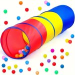 Sunshine Rainbow Children's Crawling Tunnel Tube Children's Channel Kindergarten Sensory Training Equipment Drilling Hole Toy Fo