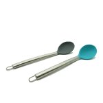 34CM Silicone Solid Spoon SGN1929 - Dark Gray