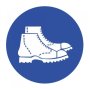 Sign Sabs Mv 7 Safety Boots Blue 290X290MM