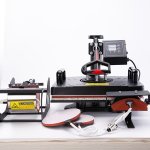 Heat Press Machine 8 In 1 Combo Set