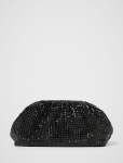 Ariel Soft Shiny Clutch - 0 Black