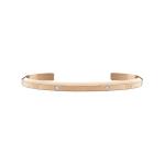 Classic Lumine Cuff Bangle Rose Gold - L