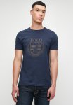 Polo Wyatt Crest Embroided Ss Tee - Navy