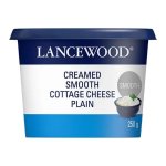 Lancewood Cottage Cheese 250G