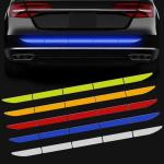 90CM 35.43IN Reflective Car Decal Safety Warning Reflector Tape Car Stickers Anti Collision Warning Reflector Sticker Auto Acces