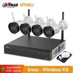 Dahua Imou Bullet Lite Wifi Wireless Kits 4 Cameras Nvr