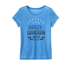 Women’s Racing Graphic Tee – Lapis Blue