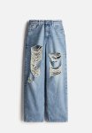 Baggy High Jeans - Light Denim Blue