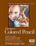 400 Series - Coloured Pencil Paper Pad - 163GSM - 18X24IN