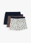 Basketball Print Cotton Rich Trunks 3 Pack