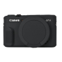 Camera Silicone Case Compatible With Canon Powershot G7 X Mark III Black
