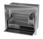 Wood Braai Stainless Steel 7 Sizes - 1000MM Wood Only Insert Braai Body Full 304 Stainless Steel
