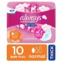 Always Maxi Sanitary Pads Normal 10 Pads