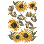 Vinyl Transfer Sunflowers