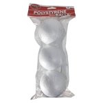 Polystyrene Balls 75MM 3 Piece