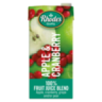 Rhodes Apple & Cranberry 100% Fruit Juice Blend 1L
