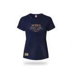 Ladies T-Shirt Embroidered Rsa Navy - 2XL