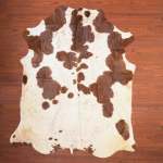 A Grade Nguni Hide 303 Brown white L - Large Brown white Spotted