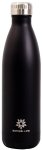 Natura Stainless Steel Double Wall Water Bottle - Black