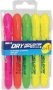 AMOS Dry Highlighters Twist-up Pouch Of 4+1 