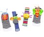 Baby Rattle Socks Set - Sensory Toy With Wrist Rattles & Foot Finder Socks