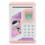 Volkano Robo Kids Money Saving Vault Pink