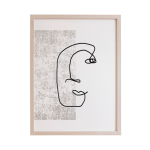 Visage 4 Art Print - A1