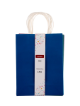Set Of 6 Coloured Paper Gift Bags - None Multi