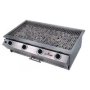 Chad-O-Chef Sizzler 4 Burner Gas Braai – Stainless & Coastal Grade Burners, Dust Cover, LPG/Natural Gas