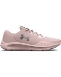 Women's Ua Charged Pursuit 3 Metallic Running Shoes - Pink Note 4