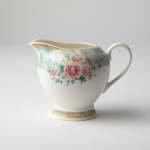 - Green Floral Creamer