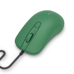 Astrum Full Size Wired Optical Mouse 1600 Dpi 4 Buttons 1.5M – MU10 Green