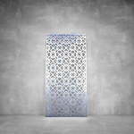 Wall Art D108 - 2000 X 1000 X 20 Indoor Matt White Cool White