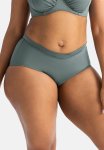 Plus Oda Midi Bikini Bottom - Green