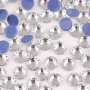 72/144/360/720/1440pcs DMC Round SS6- SS50 2mm-10mm Clear And Crystal High Quality Hotfix Glue On Stones Hot Fix Rhinestone Glitter Flatback Crystal Strass Iron On