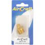 AirCraft Nipple Brass 1 Piece Pack 2 Pack 1/8 X 3/8 M/m