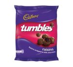 Cadbury Tumbles Raisin 65G X 36