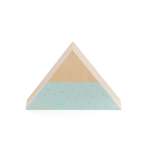 Wooden Blue Dots Mountain Peak - Shelf Decor