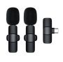 Type-c Clip-on Wireless Microphone For Video Recording & Live Broadcast