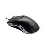 Ducky Mouse Feather Black And White - Omron D2FC-F-K 60M Switches Pixart Sensor 16000 Dpi.