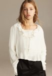Tie-front Blouse - White