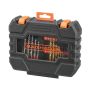 - 50 Piece Drill Driver Bit Set In Easy Grip Case