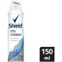 Shield Women Antiperspirant Deodorant Body Spray Dry Classic 150ML