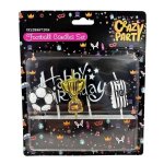 Soccer Candles Set