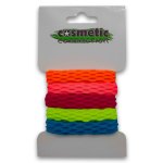 Hair Elastic Rings 5S Neon - Ponytail Accessory
