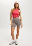 Cotton On Ultra Soft Track Bike Short - Desert Grey
