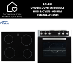 Falco Undercounter Bundle Hob & Oven - 600MM CM6602-A1-SS03